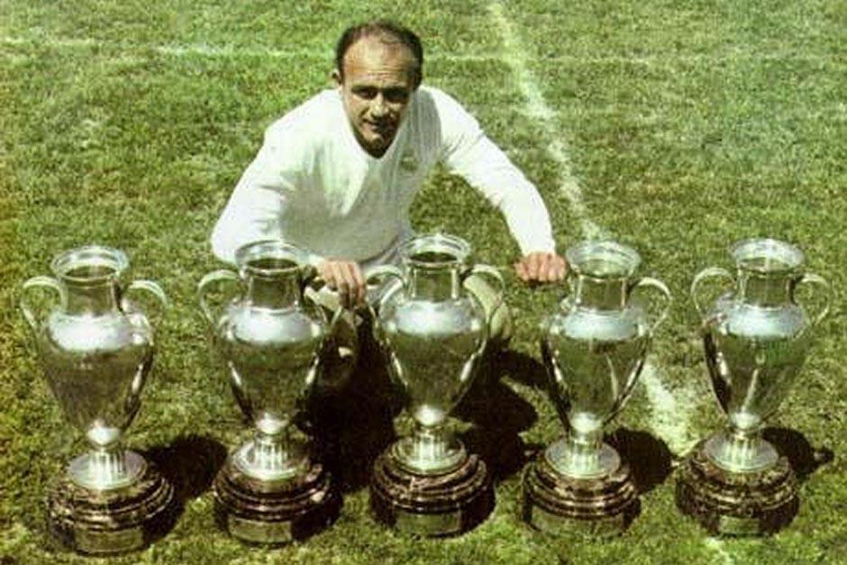 Alfredo Di Stéfano, legendary forward of Real Madrid